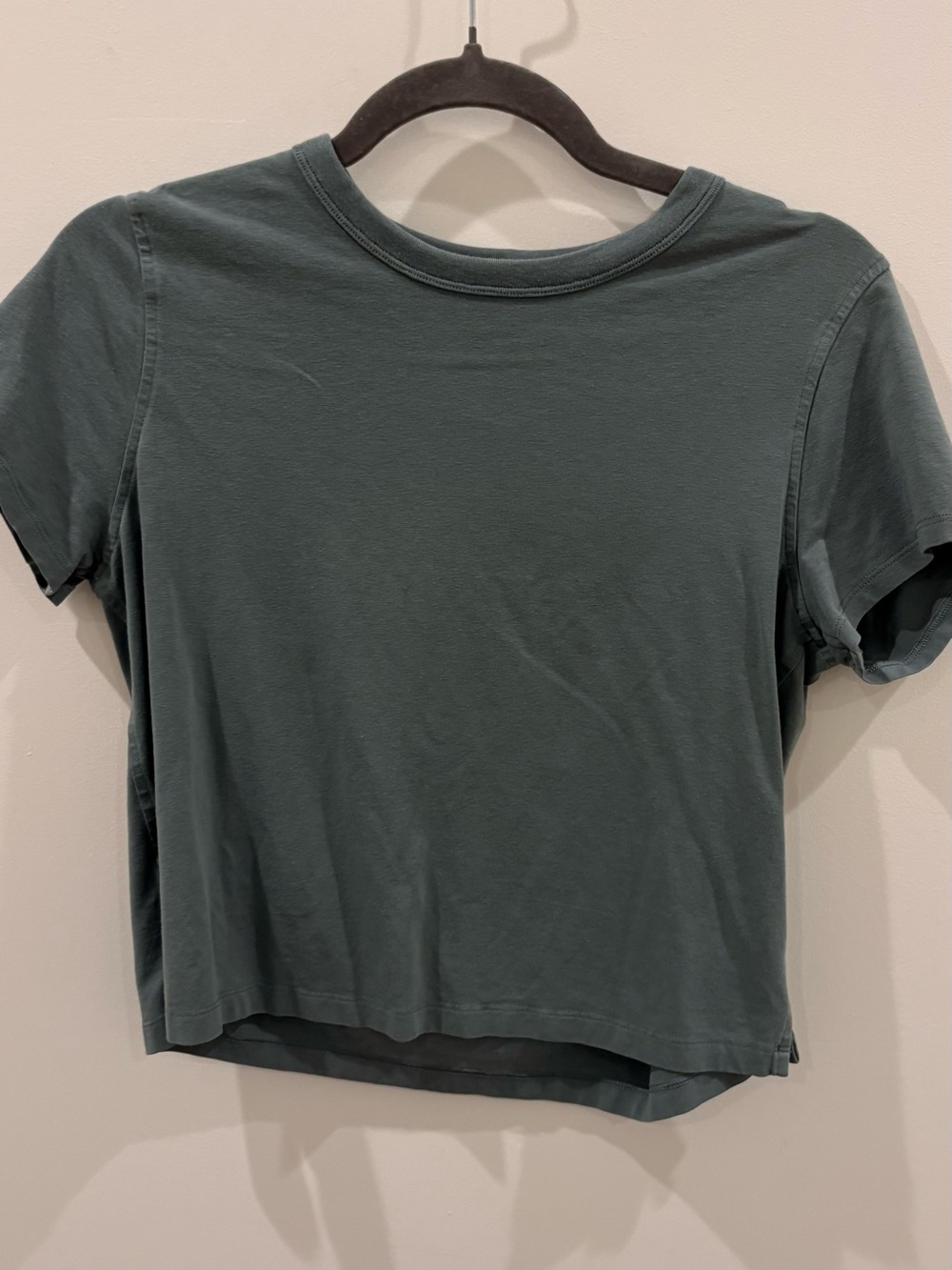 Women's Short Sleeve Crewneck Tee - Forest Green